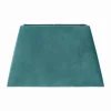 Côté Table Abat-jour Rectangle Bleu Canard En Velours Polyester 8