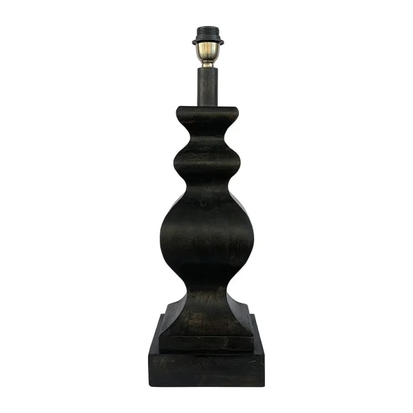 Côté Table Pied De Lampe Medicis Noir H58cm 1