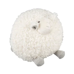 Jardin D’Ulysse Deco Mouton Shaggy Creme 20x20xh20cm Polyester 8