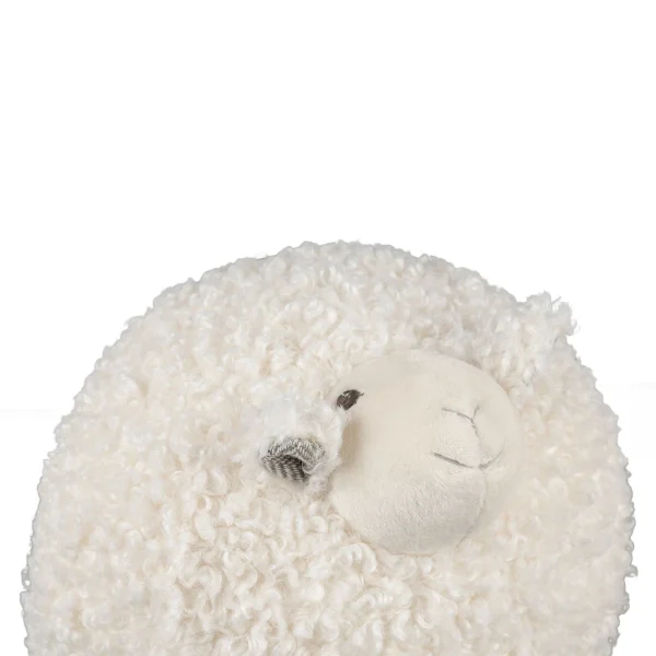 Jardin D’Ulysse Deco Mouton Shaggy Creme 20x20xh20cm Polyester 4