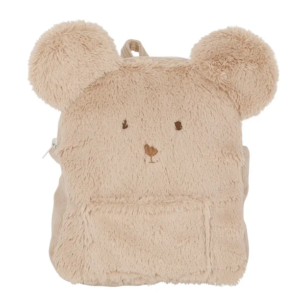 Jardin D’Ulysse Sac à Dos Souris Beige Tout Doux – Shaggy 1