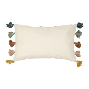 Jardin D’Ulysse Coussin Avec Pompons Multicolore 50x30cm Coton – Sweet Dream 9