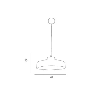 Corep Suspension En Métal D41cm – Indus 9