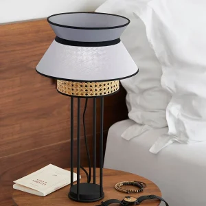 Market Set Lampe Blanc Et Anthracite H56cm – Singapour 14