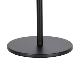 Opjet Lampe En Métal 2 Globes En Verre H53cm Noir – Edmond 16