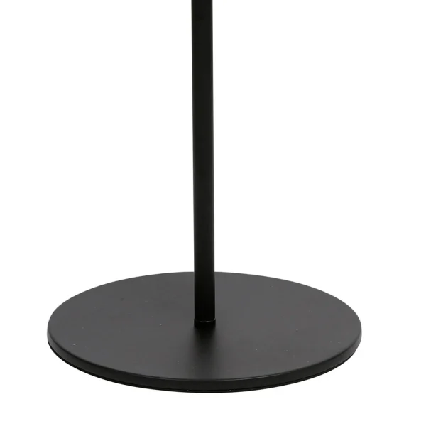 Opjet Lampadaire En Métal H152cm 3 Globes En Verre Opaline Noir – Edmond 4