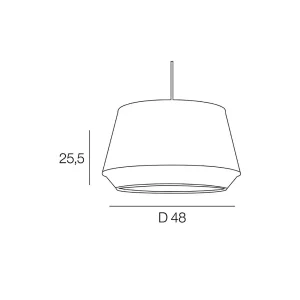 Corep Suspension En Coton D48cm Pyla Et Effet Bois – Sir 15