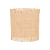 Corep Abat-jour Cylindre En Raphia Naturel D20cm 10