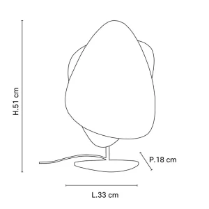 Market Set Lampe En Métal Et Cannage H51cm Naturel – Screen 10