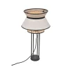 Market Set Lampe En Lin Lave Et Cannage H56cm Nude – Singapour 13