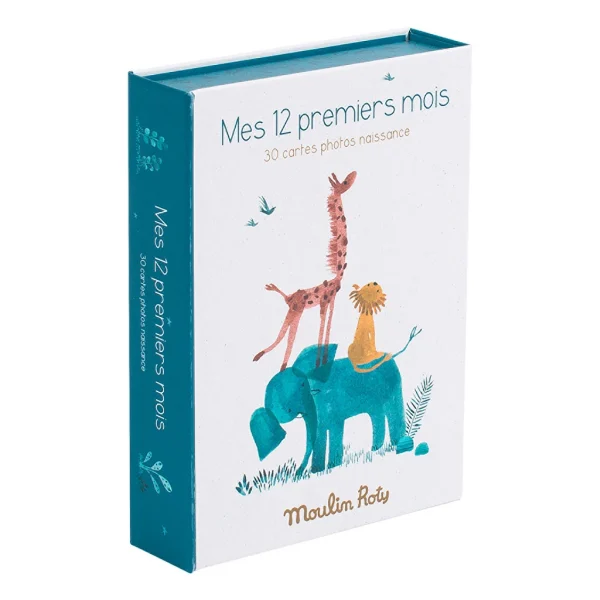 Moulin Roty Cartes Mes 12 Premiers Mois Sous Mon Baobab (30 Cartes) 1