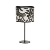 Corep Lampe En Métal Et Coton H36cm Noir – Basic Sapajou 17