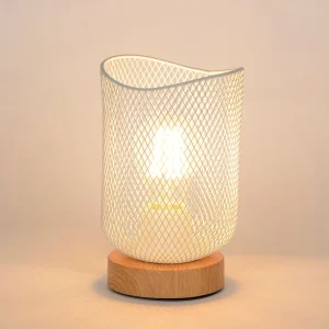 Corep Lampe En Métal H19.5cm Blanc – Ottawa 8