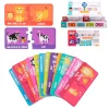 Home Déco Factory Carte Apprends Les Animaux X30 22