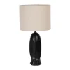 Opjet Lampe En Céramique H45.5cm Noir – Visage 13