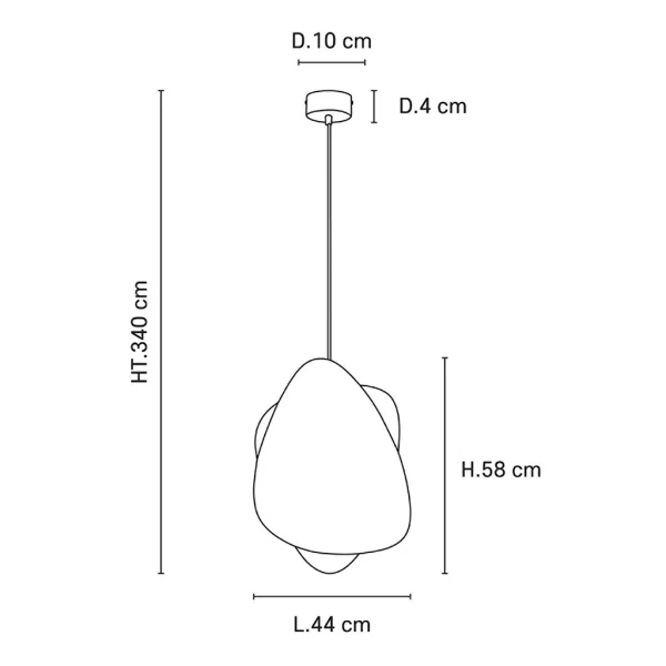 Market Set Suspension En Cannage Et Métal D44cm Noir – Screen 5