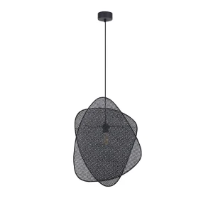 Market Set Suspension En Cannage Et Métal D44cm Noir – Screen 21