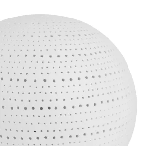 SEMA DESIGN Lampe Boule En Porcelaine Point Blanc 6