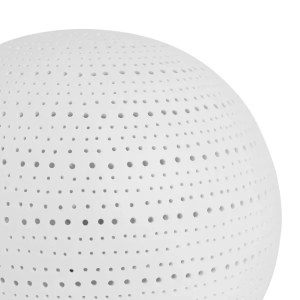 SEMA DESIGN Lampe Boule En Porcelaine Point Blanc 3