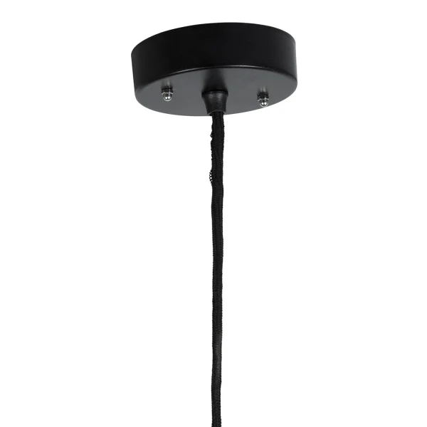 SEMA DESIGN Suspension En Fer H60cm Noir – Kalipso 5