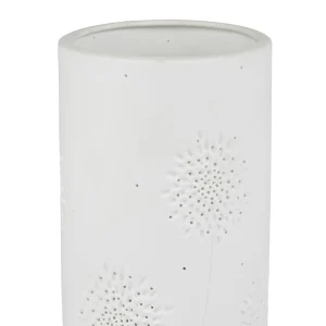 SEMA DESIGN Lampe Cylindre Vegetal Blanc D12cm 7