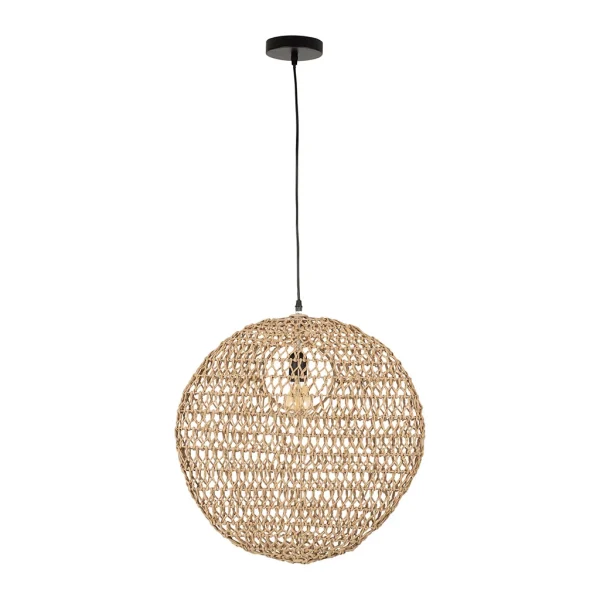 SEMA DESIGN Suspension En Corde De Papier D51cm Naturel – Calyp 3