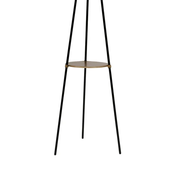 SEMA DESIGN Lampadaire En Fer H156cm Noir Et Doré – Ardecor 5