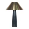 SEMA DESIGN Lampe Ambiance Champart Doré Et Noir H40cm 11