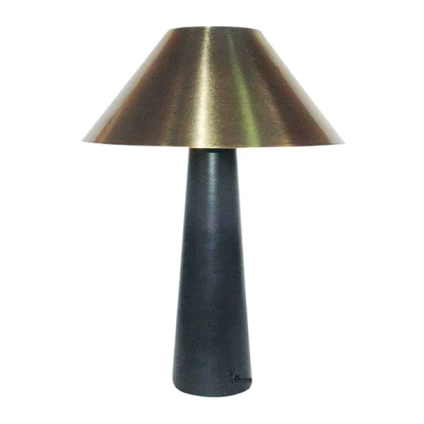 SEMA DESIGN Lampe Ambiance Champart Doré Et Noir H40cm 1