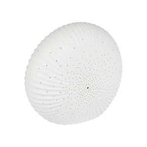 SEMA DESIGN Lampe Disque En Porcelaine H20cm Blanc -essencia 9