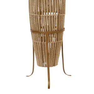 SEMA DESIGN Lampadaire En Fer Et Jute H120cm Naturel – Korda 12