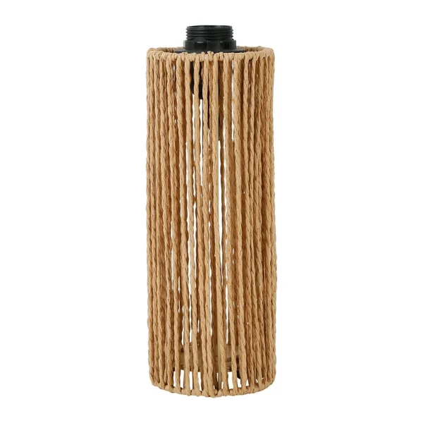 SEMA DESIGN Pied De Lampe Naturel H30.5cm En Corde Papier – Calyp 1