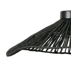 SEMA DESIGN Suspension En Corde De Papier Et Fer D50cm Noir – Calyp 13