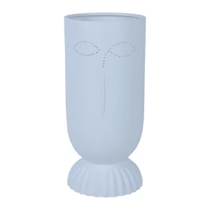 SEMA DESIGN Lampe En Porcelaine Visage Blanche H24cme – Arty 8