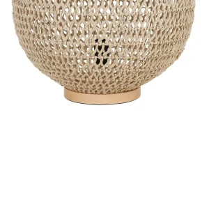 SEMA DESIGN Lampe En Corde De Papier H61cm Naturel – Calyp 10