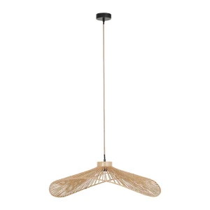 SEMA DESIGN Suspension En Corde De Papier L71cm Naturel – Calyp 8