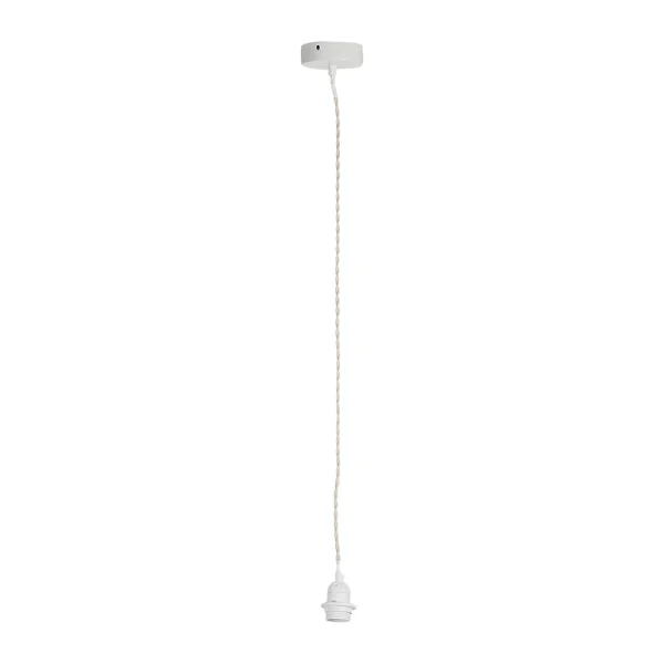 SEMA DESIGN Cordon électrique En Nylon Pour Suspension Blanc 1