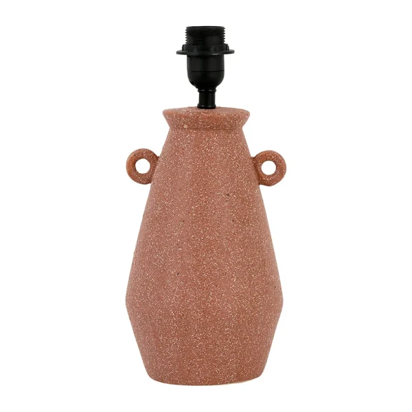 SEMA DESIGN Pied De Lampe En Porcelaine H35cm Terracotta – Terre Brulée 1