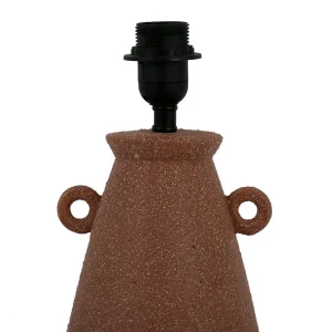 SEMA DESIGN Pied De Lampe En Porcelaine H35cm Terracotta – Terre Brulée 6