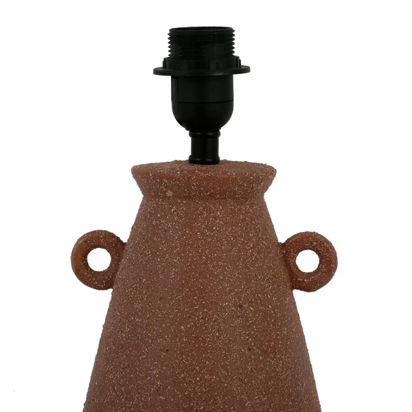 SEMA DESIGN Pied De Lampe En Porcelaine H35cm Terracotta – Terre Brulée 3