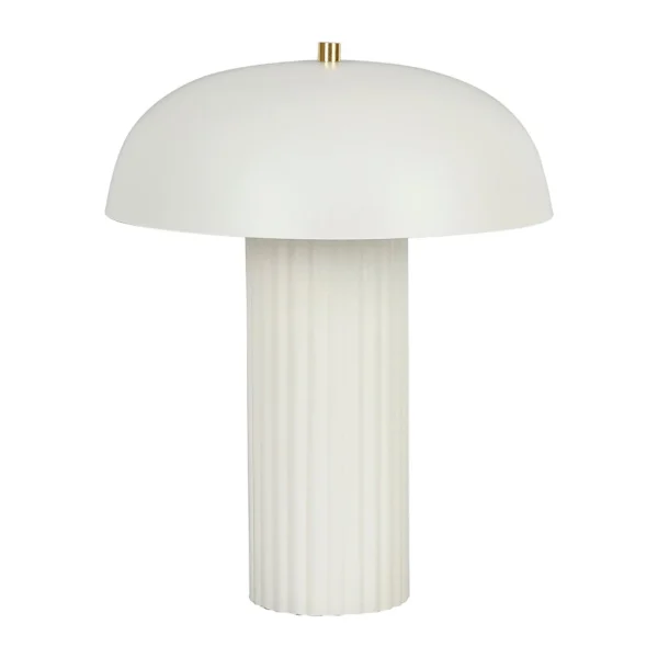 SEMA DESIGN Lampe Champignon Vintage En Fer H38cm Blanc – Arty 1