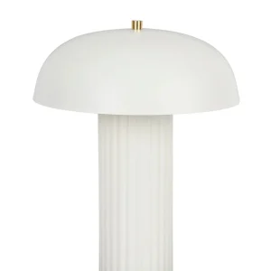 SEMA DESIGN Lampe Champignon Vintage En Fer H38cm Blanc – Arty 7